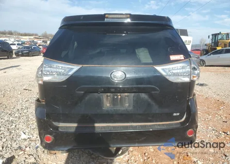 2018 Toyota Sienna Se from USA, damaged, VIN 5TDXZ3DC3JS929382